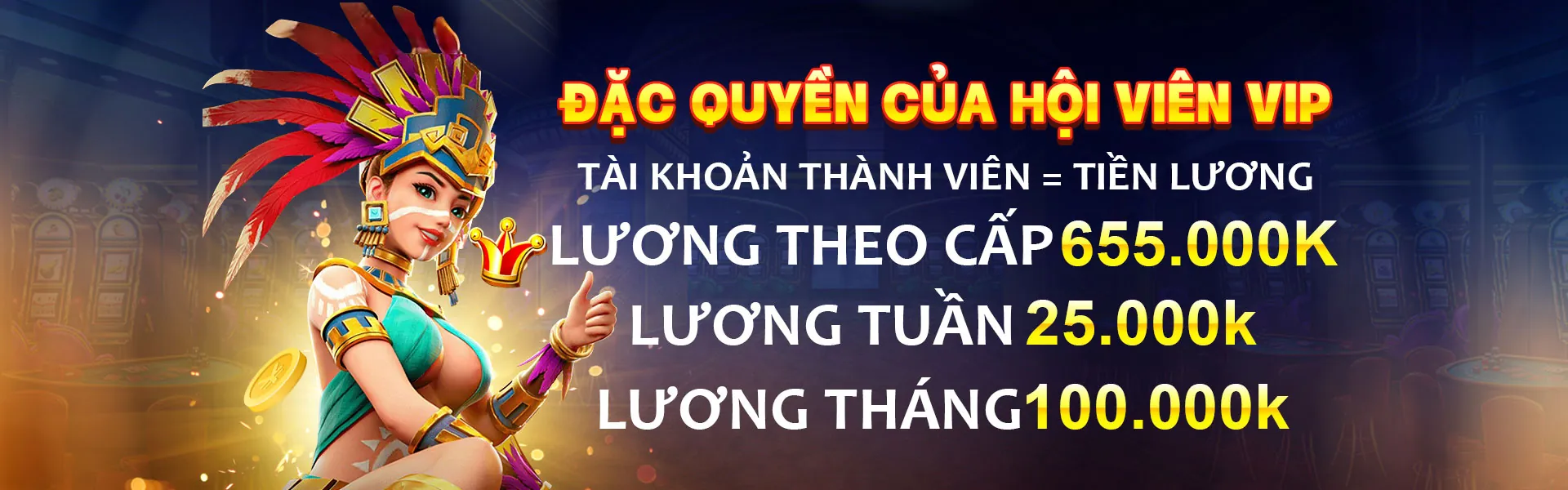 Hình ảnh chính Câu lạc bộ VIP 555vnd với các yếu tố sang trọng và cá cược trực tuyến